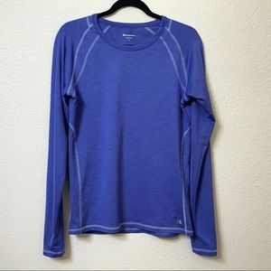 Champion elite women’s long sleeve shirt blue